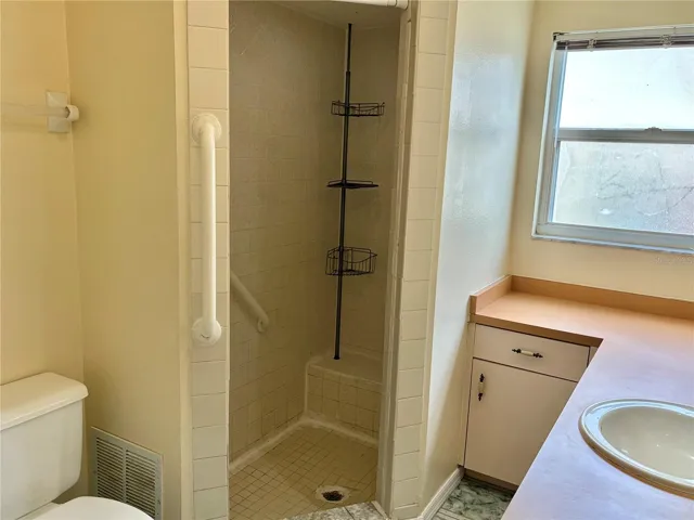 Step-in Tile Shower