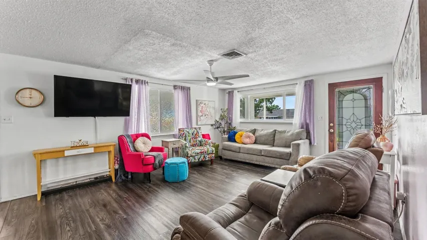 Living room from hallway