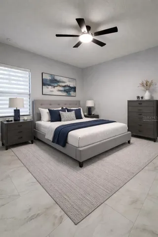 Master Bedroom Virtually Staged