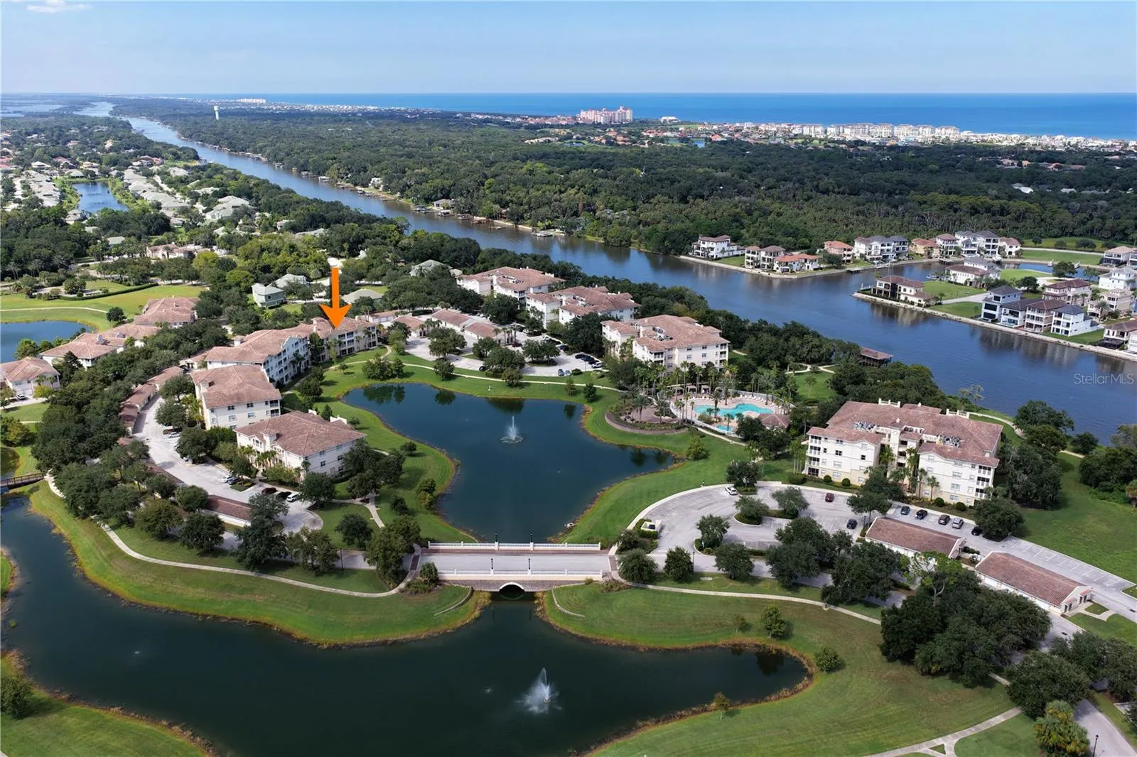 Located on the Main Lake with short walk to ICW