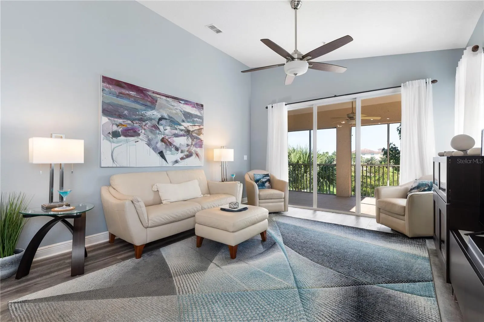 Enjoy the natural sunshine from the side windows