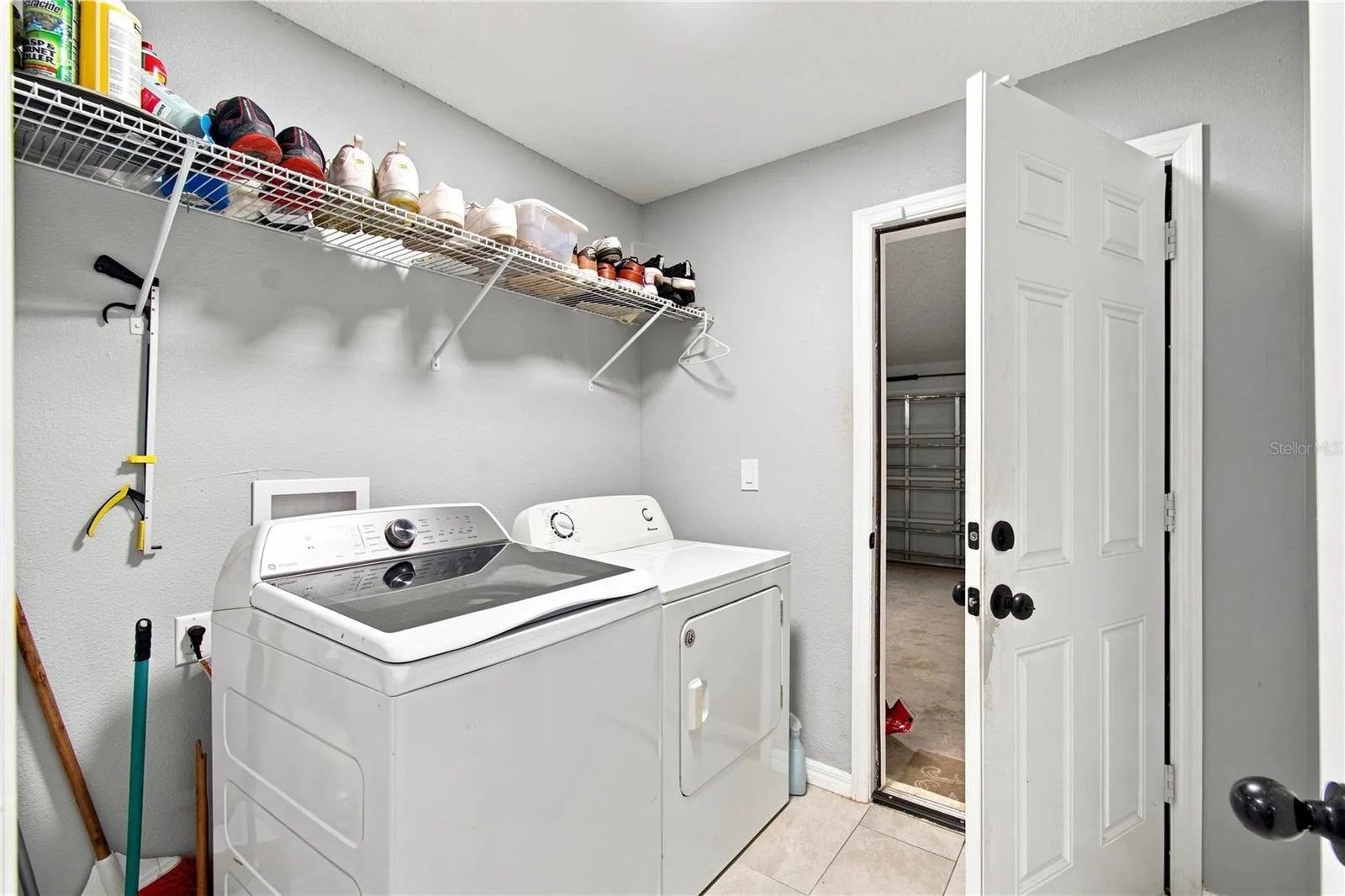Laundry room to garage