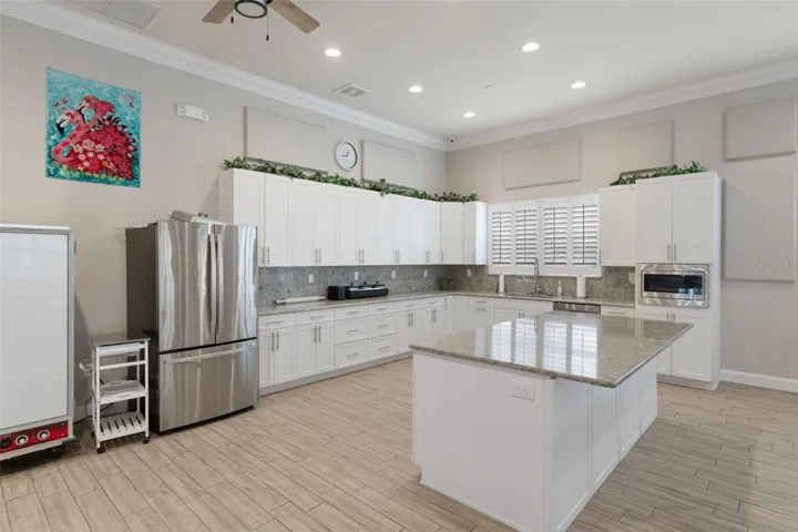 Clubhouse kitchen