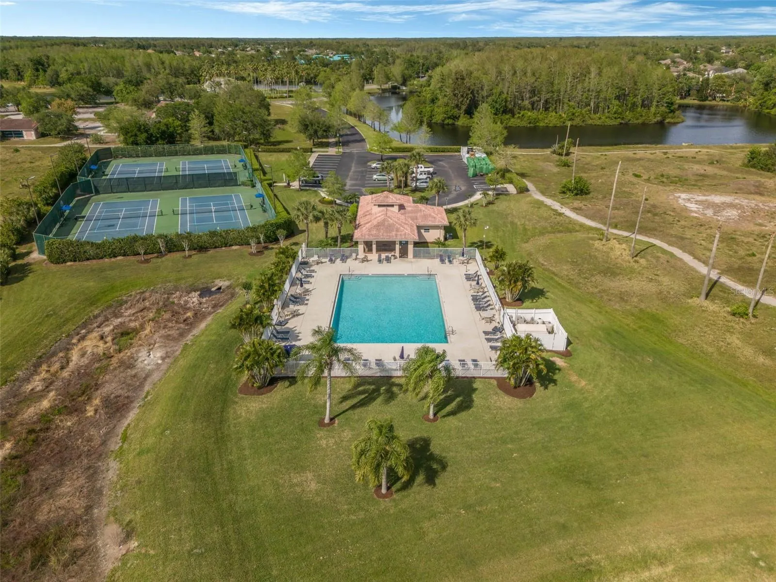 Community Pool and Tennis Courts