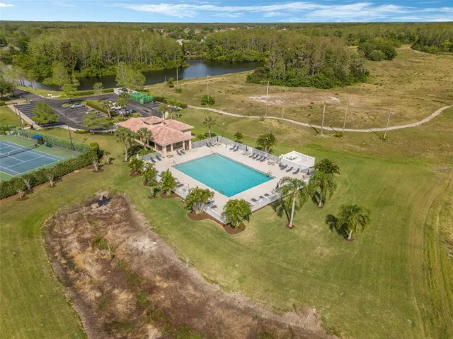 Community Pool and Tennis Courts