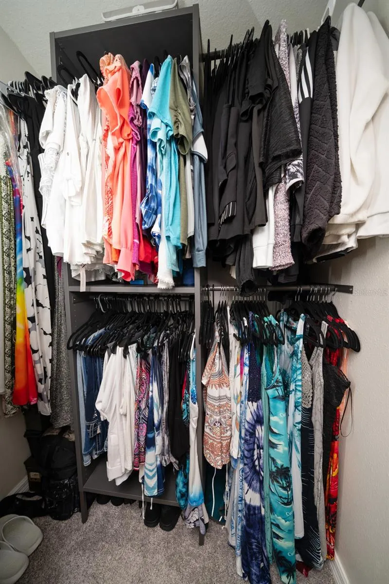 Primary walk-in closet 2