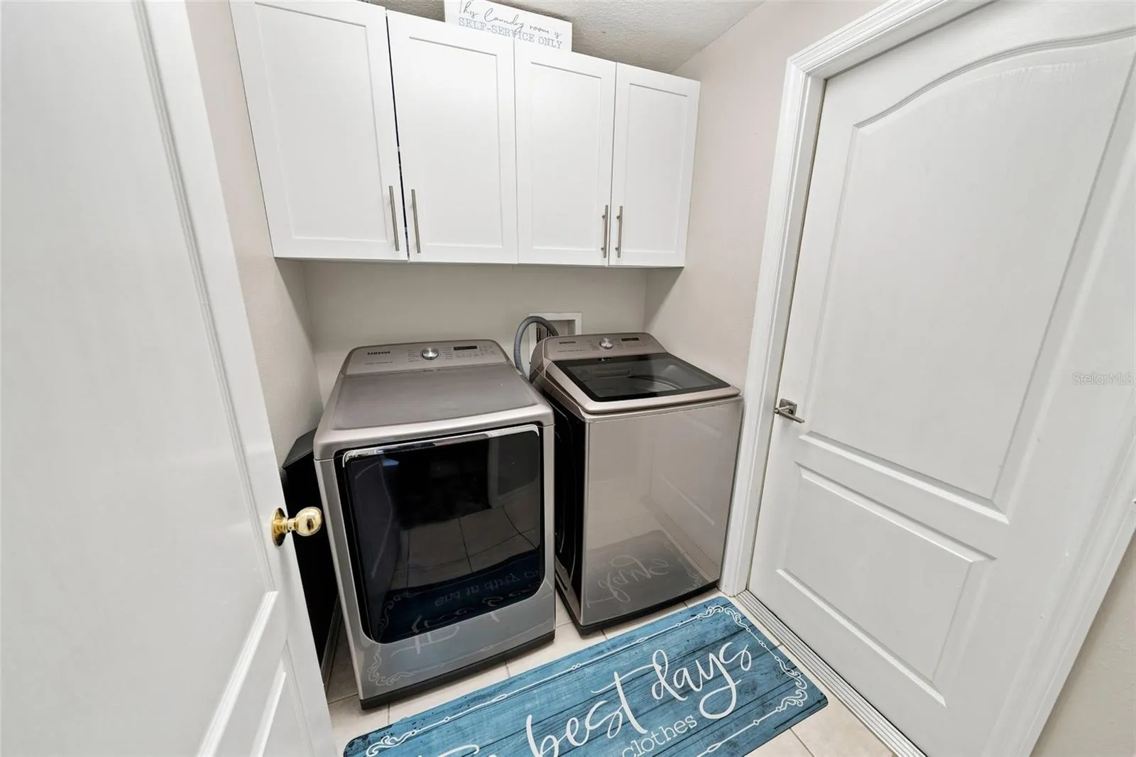 Indoor Laundry Room with garage access