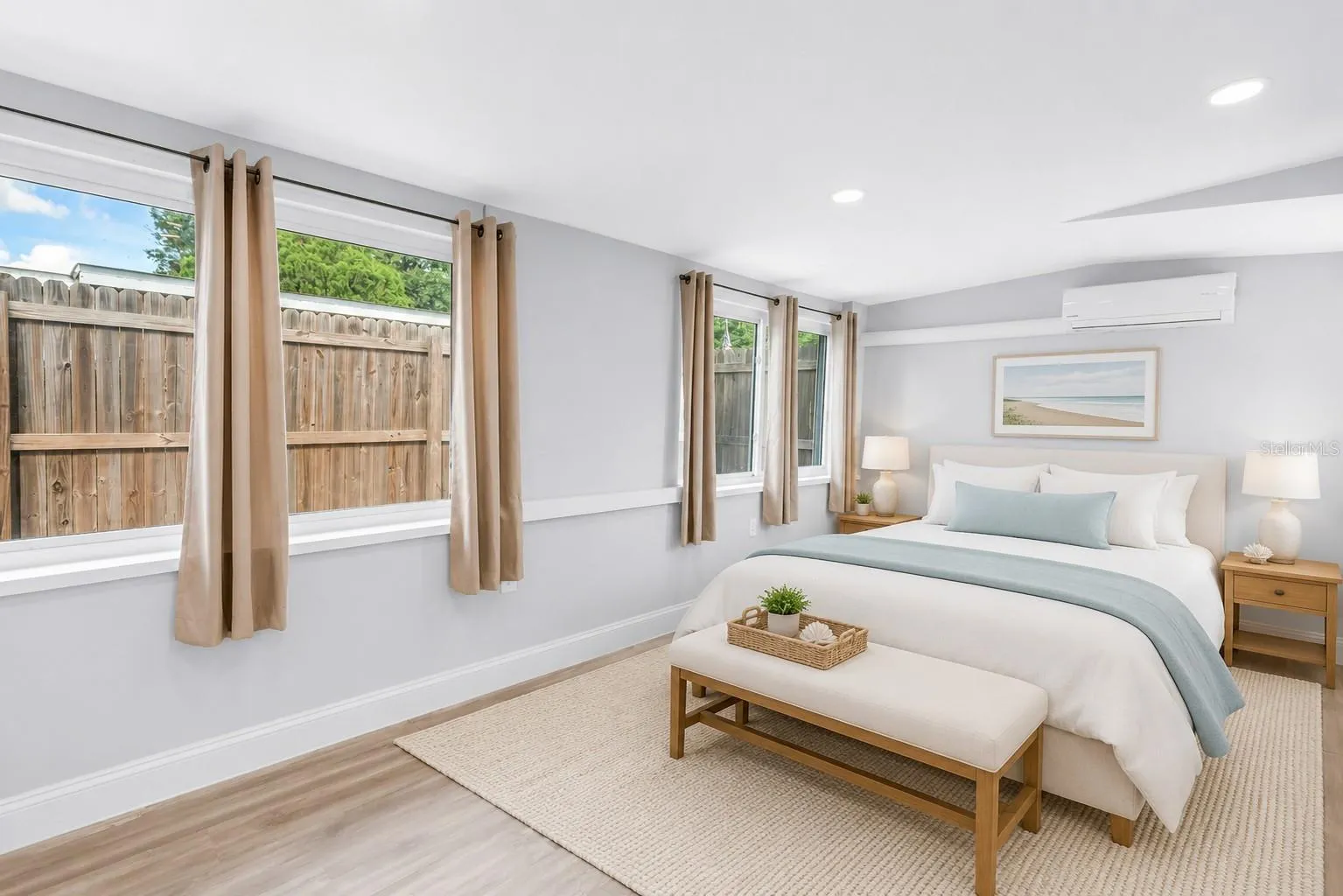 Primary bedroom with en-suite bath