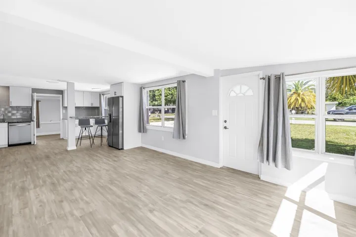 Bright open concept with incredible natural light