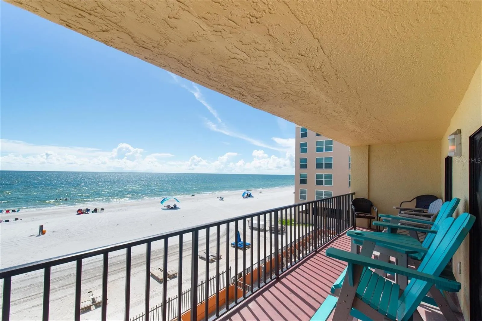 Spacious Balcony with amazing views