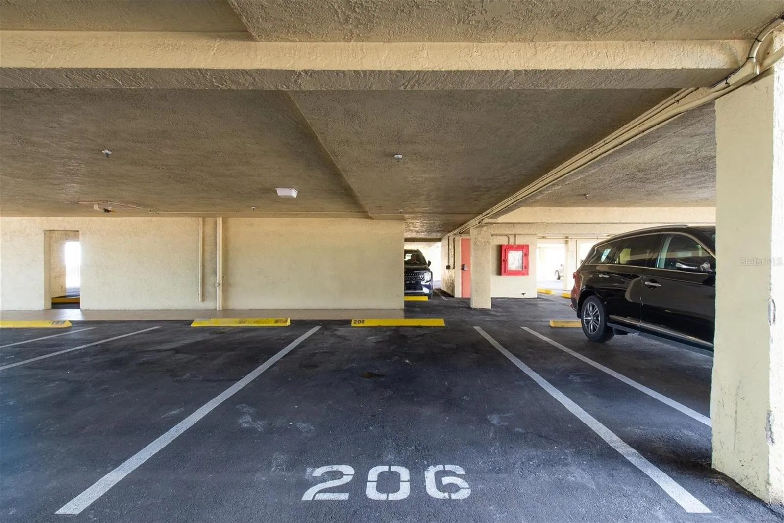 Assigned parking spot