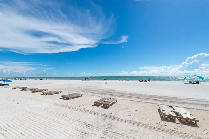 The beach and the Gulf