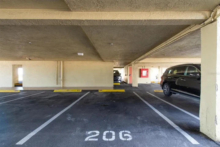 Assigned parking spot