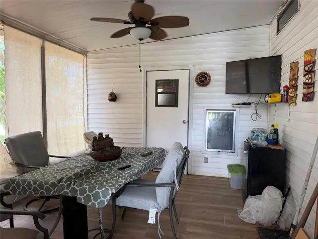 Outside patio