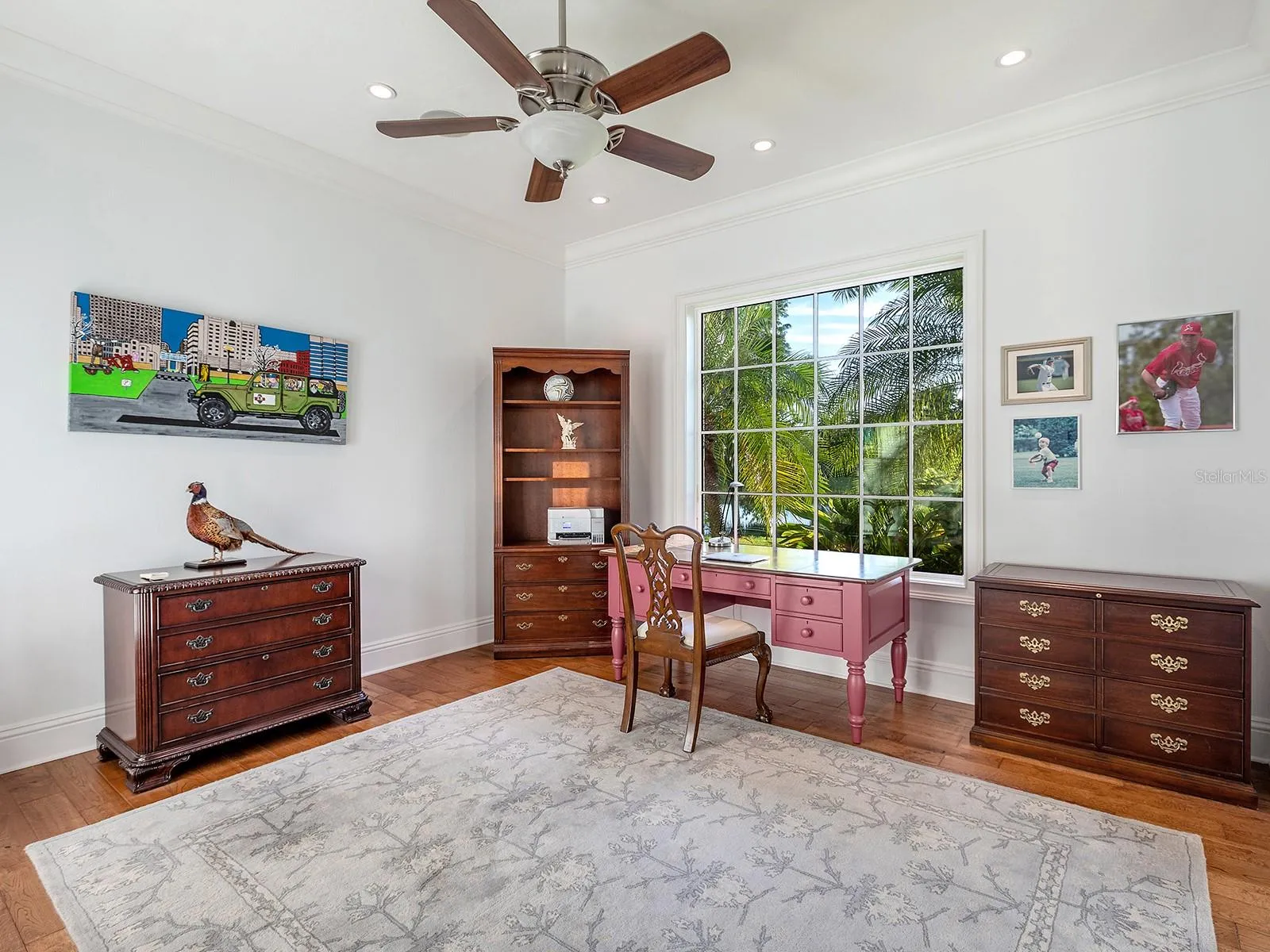Guest Suite 4 is currently used as a study
