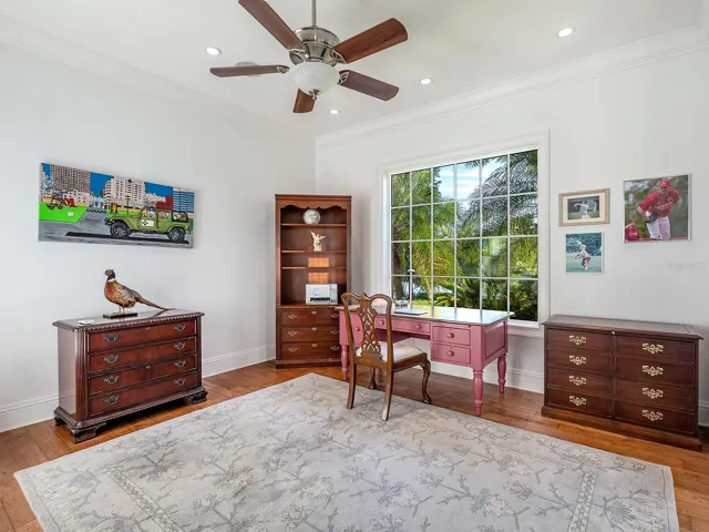 Guest Suite 4 is currently used as a study
