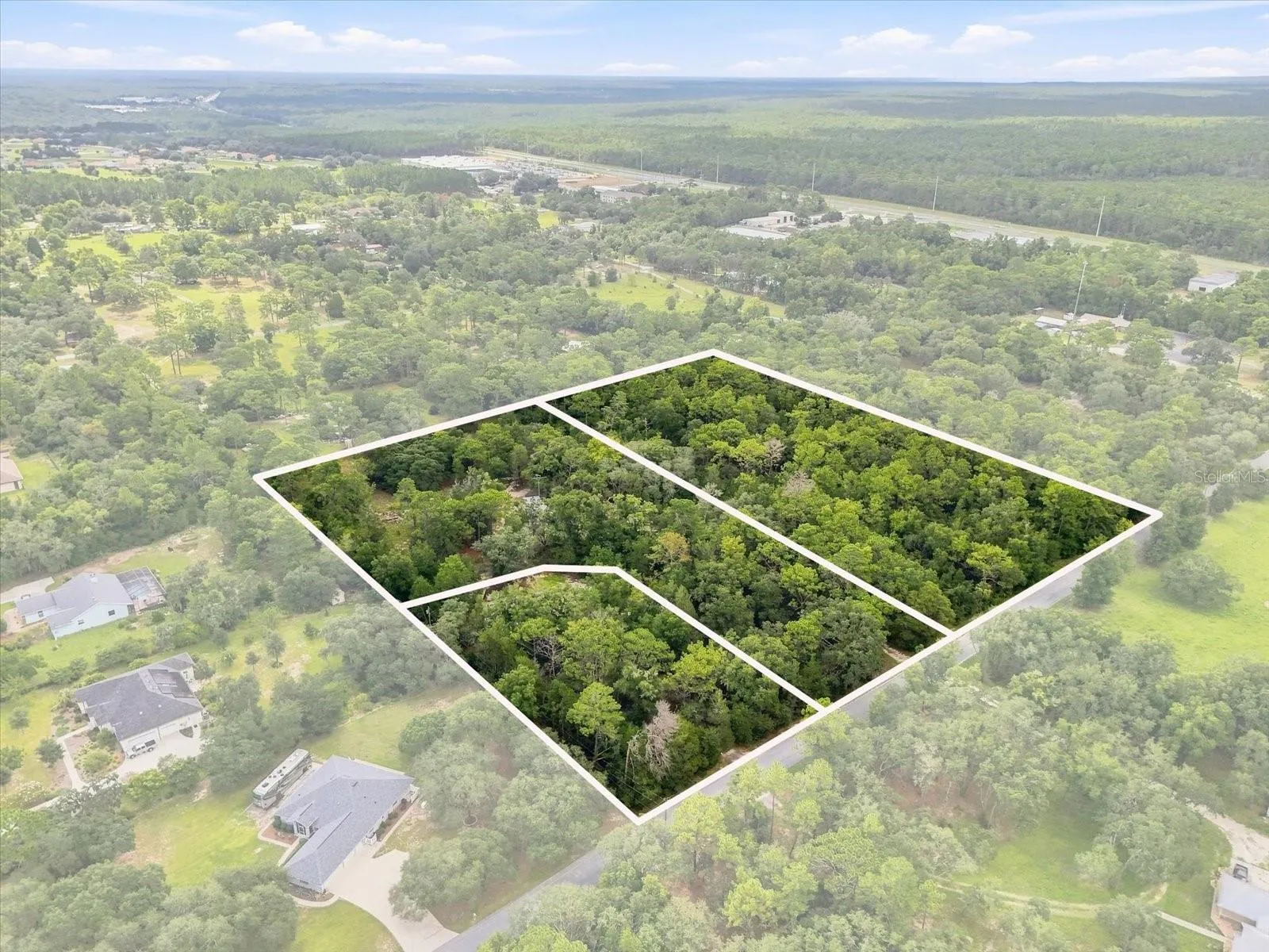 9.09 Acres -3 - Parcels