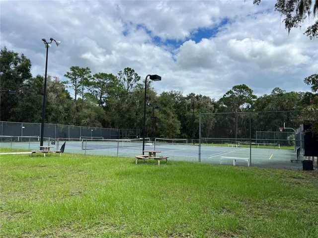 Rainbow Springs Resident tennis - pickleball courts