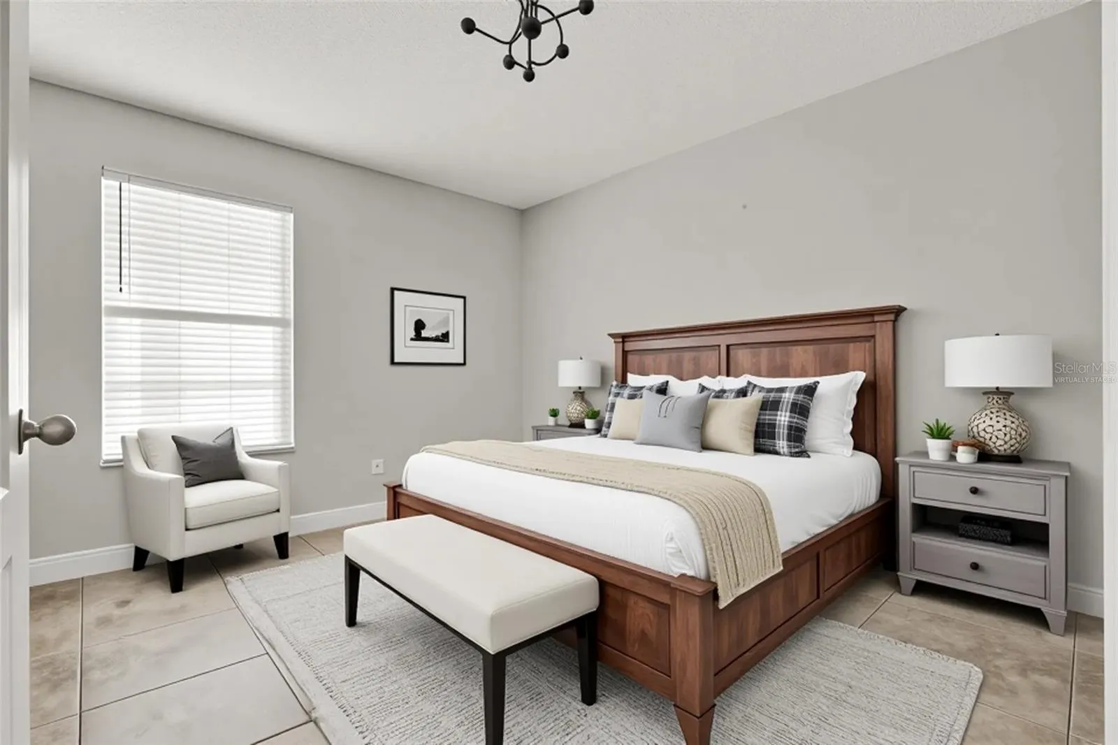 Virtually Staged Office / Bedroom 3