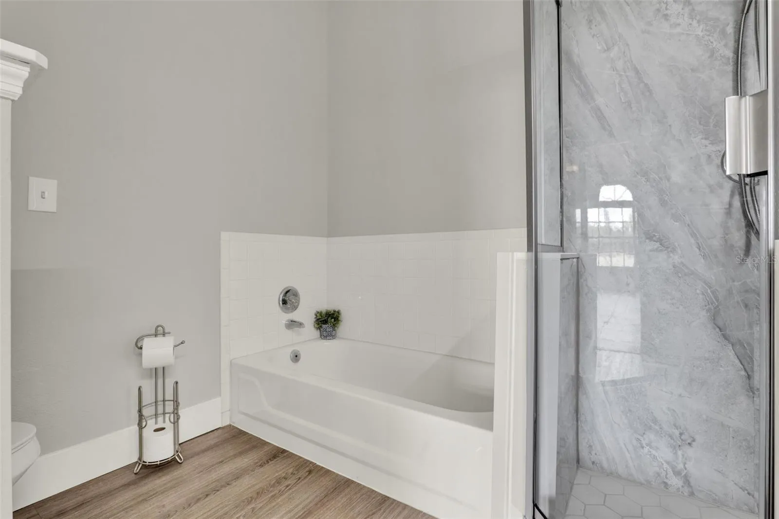 Primary Bathroom with garden tub