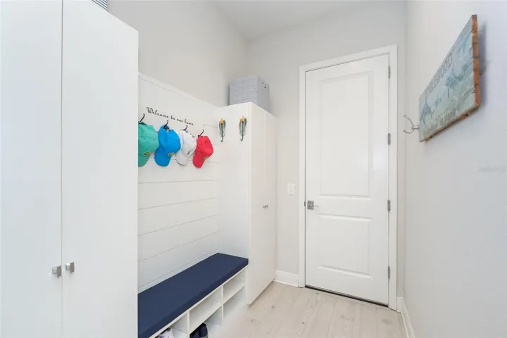 Custom Entry off Garage
