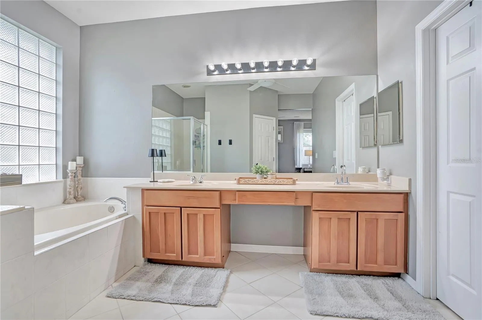 Primary Bathroom with Double Sink