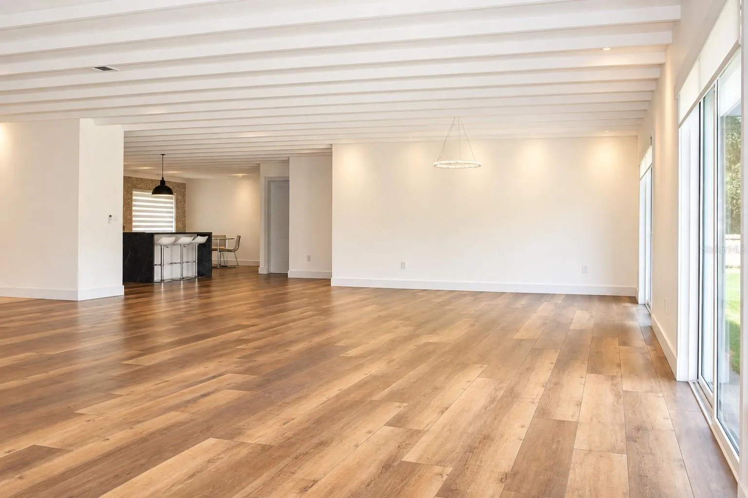 Open Concept Living-Dining Room