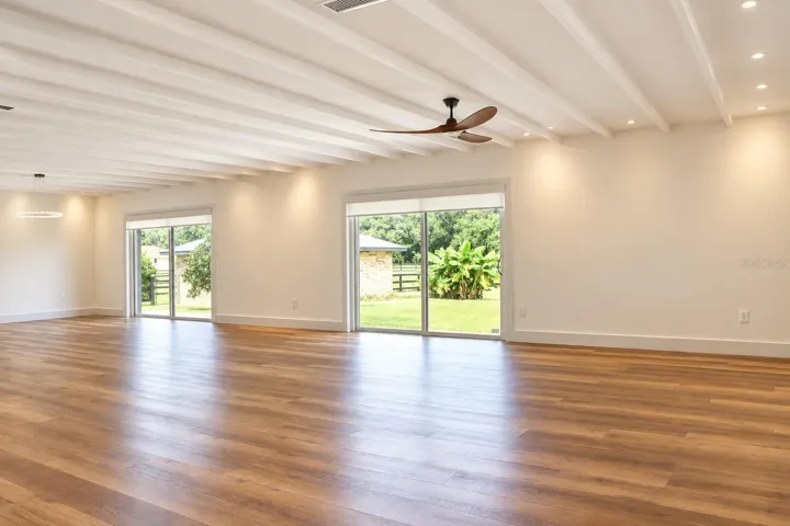 Open Concept Living-Dining Room