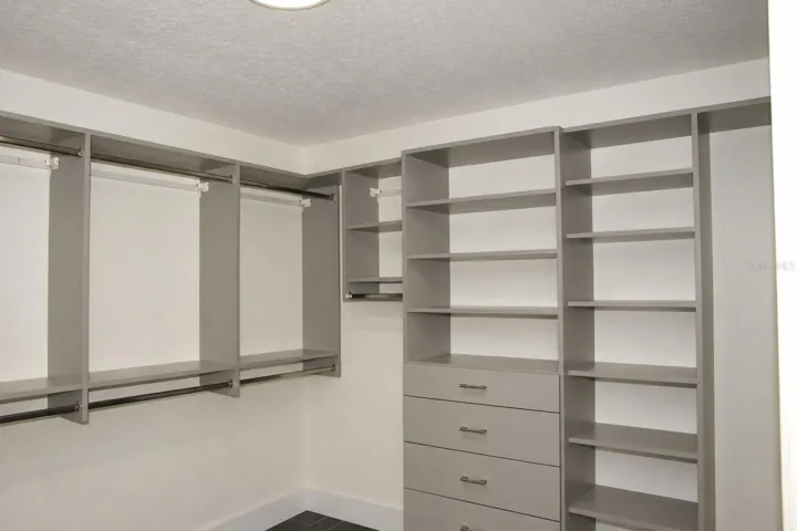 Walk-in closet with custom built-ins - 1