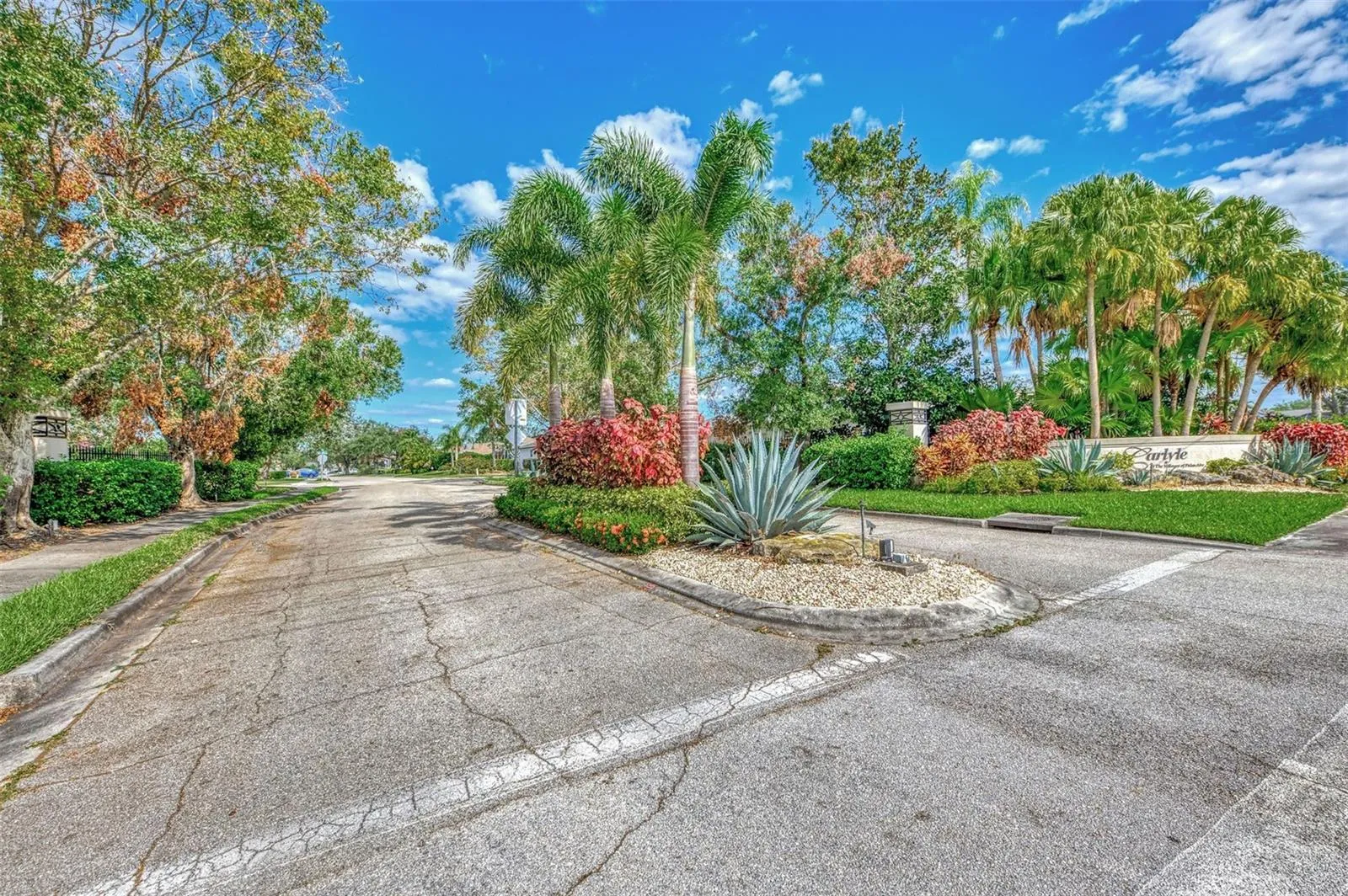 Entrance to Subdivision