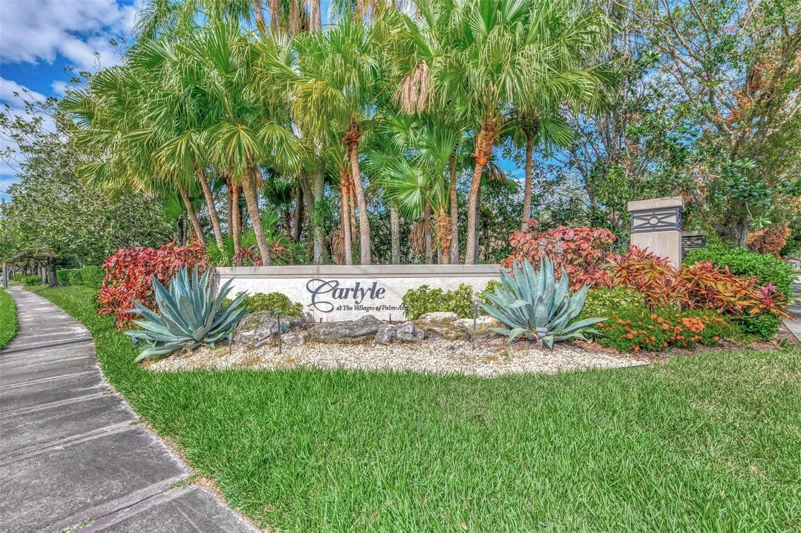 Entrance to subdivision