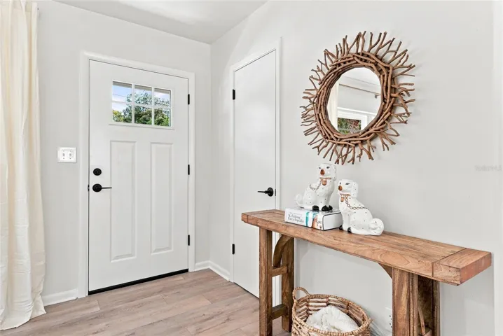 Coat Closet Upon Entry