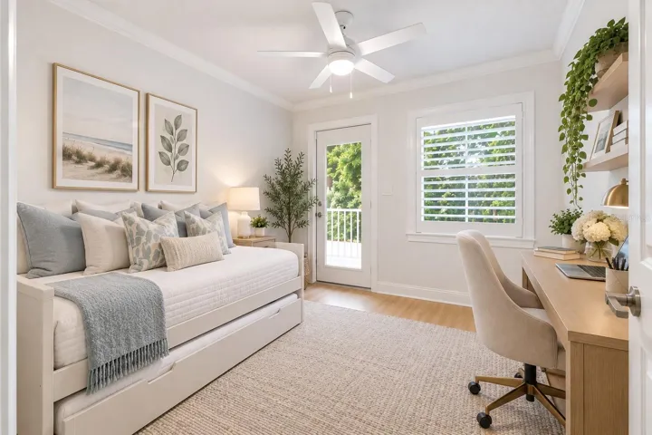 2nd bedroom as Office and bedroom