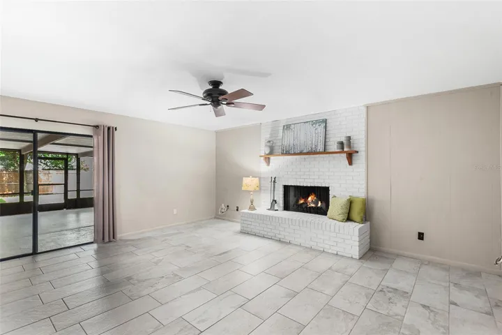 Sliding doors to Patio