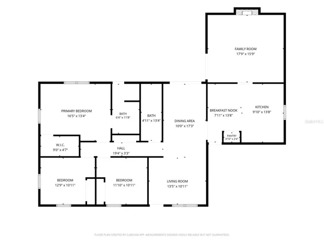 Floor Plan w/ dimensions