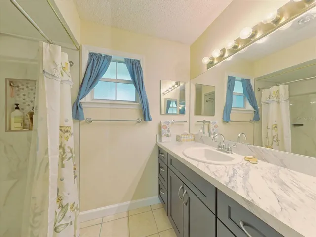 ensuite primary bath with walk in shower