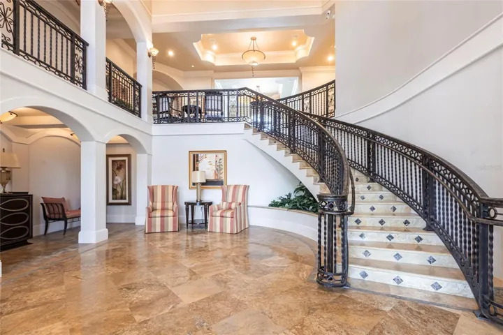 Grande Salon Ground Floor.  There is also an elevator to the upper level
