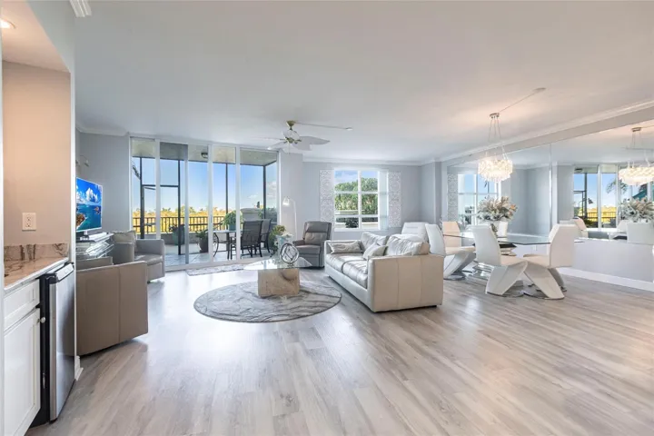 Expansive and desirable "Wedge" Floorplan. Three bedroom/three bath.  Two suites.