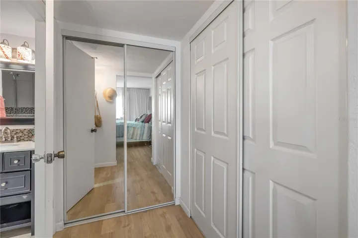 Dual Built in closets