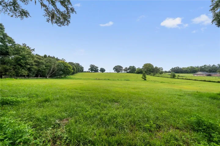 Expansive open pasture with beautiful countryside views