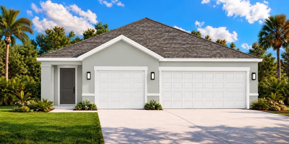 Front elevation rendering