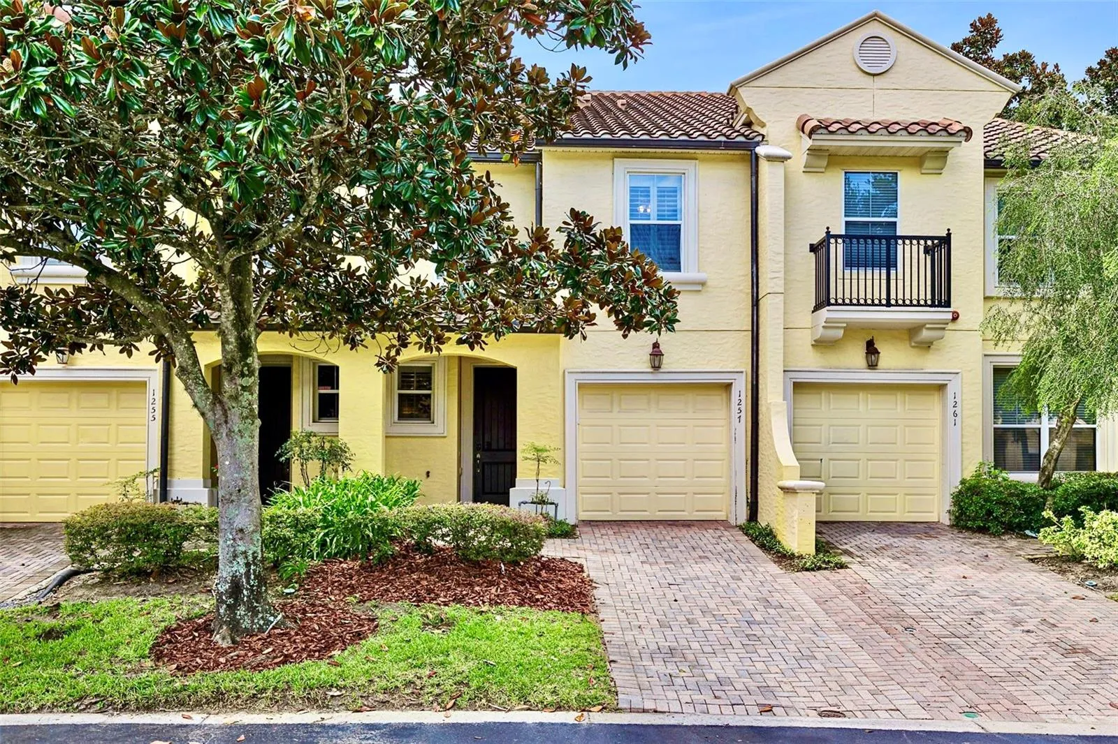 Front of Townhome