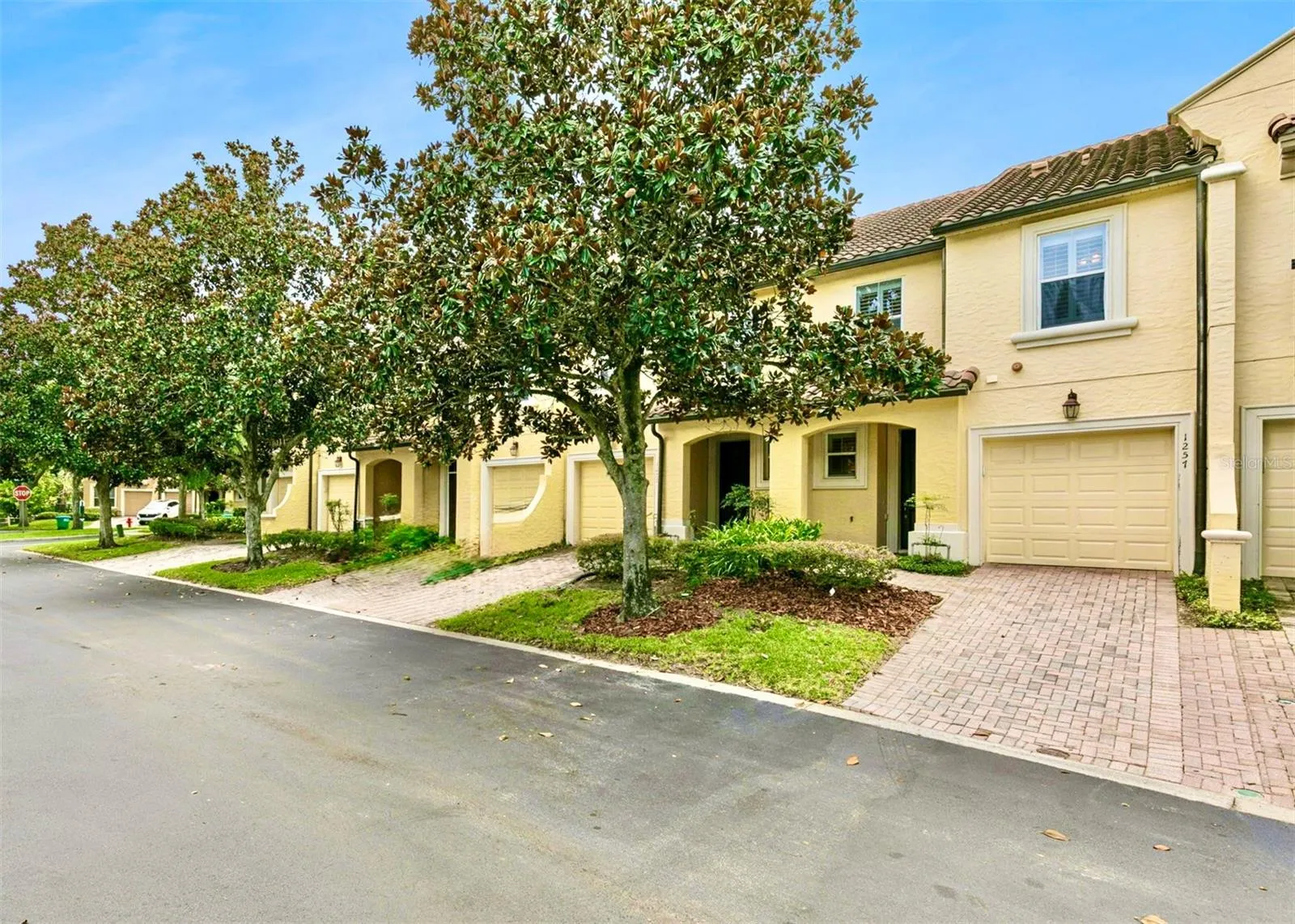 Front of Townhome