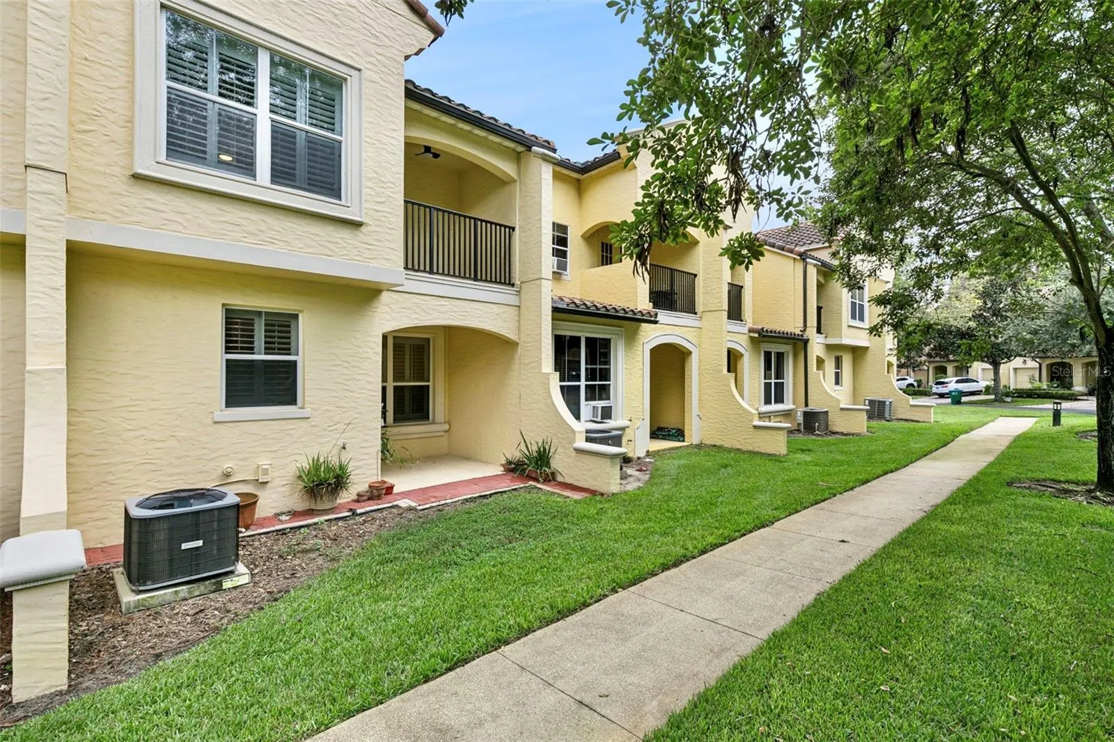 Back of Townhome