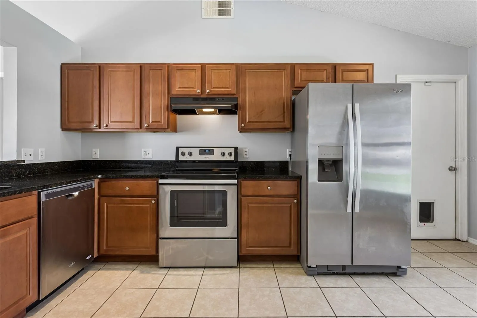 Kitchen & garage door