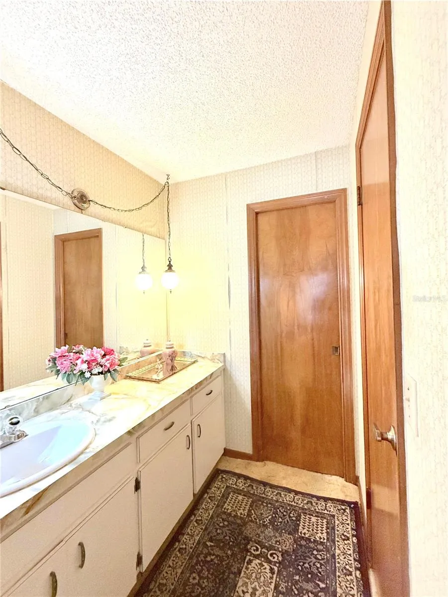 Master bathroom vanity