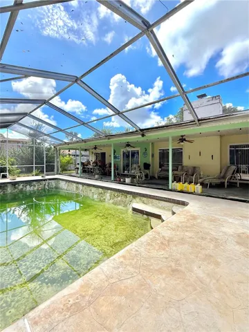 Seller is willing to give credit for pool restoration