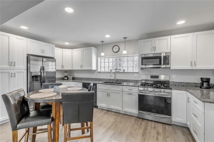 Apartment 1 Dining area and Kitchen