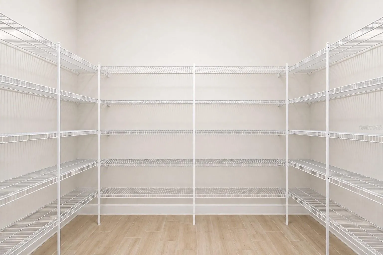 Walk in kitchen pantry