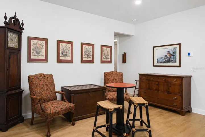 Dining area space or flex space as shown here